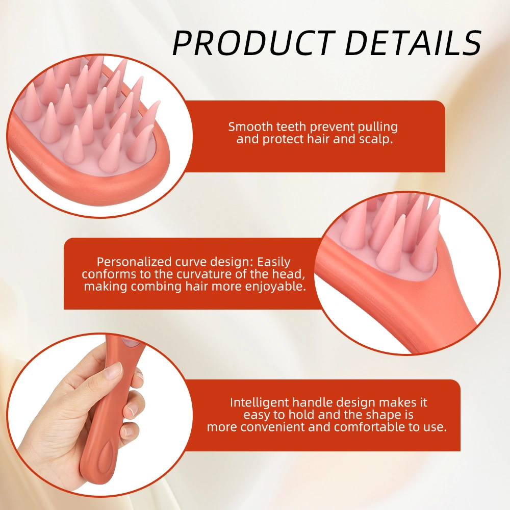 Wet Dry Hair Brush for Scalp Care